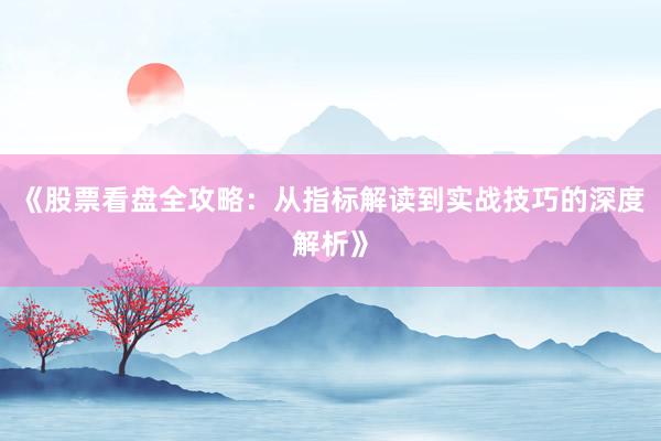 《股票看盘全攻略：从指标解读到实战技巧的深度解析》